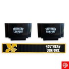 Southern Comfort Bar Mat Set With 2 Napkin   Straw Caddies - Bar Accessories