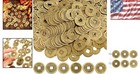 Feng Shui Chinese Coins Set - 100 Pieces For Wealth   Luck - I-ching Style