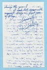 Red Kelly Signed Handwritten Letter By Hockey Hall Of Fame  Los Angeles Kings