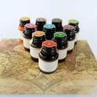 Calligraphy Ink Set 10 Colors Fountain Dip Pen Inks 20cc Bottles For Drawing