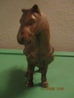 Vintage Small Unbranded Brass Horse  5 3 4  Figurine