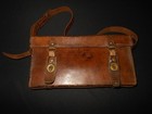 Ww2 Imperial Japanese Army - Leather Equipment Case W  Strap - Engineer - Nice 