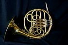 Conn 14d Single French Horn In F - Used  Damaged Finish  Hard Case Included