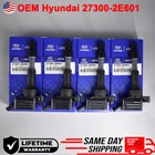 4x Oem Uf816 Ignition Coil   Ngk Spark Plug For 17-22 Kia Hyundai Elantra Sonata