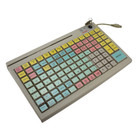 Posiflex Kb-3100 Ps 2 Programmable Keyboard With Magnetic Stripe Reader  
