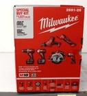 Milwaukee 2691-26 M18 18v Cordless Power Lithium-ion 9-tool Combo Kit  brand New