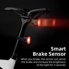 Rockbros Bicycle Taillight Smart Auto Brake Sensing Rear Light Rechargeable Led