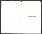 1960 s Unused Lg 7 1 2  Campbells Kids Soup Greeting Card  env Souper Boy W cape