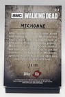 2017 Topps The Walking Dead Season 6 Michonne Rust  99  c-3