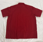 Dickies Work Shirt Short Sleeve Red Button Up 1574er Sz 2xl