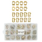 360pcs Hu162t Brass Lock Tumbler Wafers 9 10 Tooth For Vw Audi Skoda Lock Repair