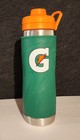 Gatorade Stainless Steel Sport Green Water Bottle 26oz Double-wall Insulation
