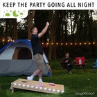 Cornhole Accessories Led Light Kit Board Set Lights For Board 2pk- White