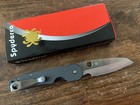 Spyderco C240cfp Smock Carbon Fiber Handle W s30v Steel Blade Folding Knife
