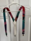 Vintage Levi s Y Back Suspenders   Multi Colored