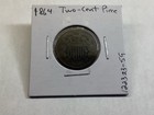 1864 Two Cent Piece Civil War Era Us Copper Coin Details 122323 59e