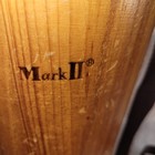 Vintage Mark Ii Long Bongo Wooden Drum With Shoulder Strap 13 5 In