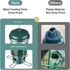 Squirrel-proof Wild Bird Feeder Portable Bird Feeder For Garden Yard Outdoor Wro