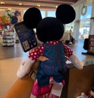 New    2026 Wdw Disney Parks Valentine Mickey Mouse Overalls Stuffed Animal Plush