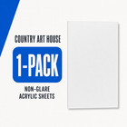 Non-glare Uv-resistant Frame-grade Acrylic Replacement For 20x24 Picture Frame