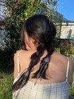 Kazakh Ethnic Hair Clip Decorated With Beads  Decoration Of The Turkic Peoples