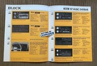 1987 Buick Delco Bose Music Sound System Informational Brochure Free Us Shipping