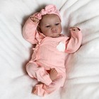 Realistic Real Reborn Baby Dolls Vinyl Silicone Girl Doll Lifelike Newborn Gift