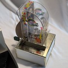 Vintage Shoot To Thrill Basketball Countertop Coin Game Trade Stimulator W Key