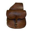 Leather Western Trail Horse Saddle Bag 