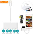 Usb To Card Reader Adapter Usb Camera Micro Sd Memory Slot For Iphone Ipad Ipod