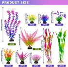 Fish Tank Artificial Plastic Plants Decorations Large Aquarium Decor Betta Goldf