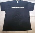 Vintage Rammstein Shirt 1998 Double Sided  glow In Dark  Rare Awesome Org Xl 