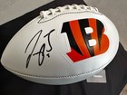 Joe Burrow Signed Cincinnati Bengals Logo Football -fanatics 