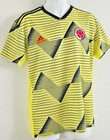 Colombia Adidas Soccer Jersey 2019 Home Kit Futbol Yellow Size  L  a13 