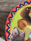 Zak Designs Dreamworks Madagascar 2005 Mealtime  Kids Plate Euc