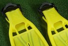 Scuba Pro Twin Jet Dive Fins Open Heel Yellow  Size Medium