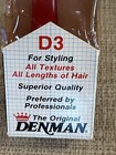 New The Original Denman Traditional D3 Hair Brush 7 Row Removable Pad For Clean