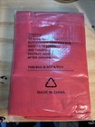 6 Pack 90  Inch Round Red Tablecloth Polyester Wedding Banquet