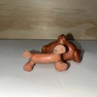 Littlest Pet Shop Lps Brown Dachshund  Postcard Pets  Hasbro Y2k Read Tlc