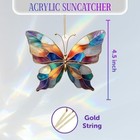 Stained Glass Butterfly Suncatcher Acrylic Colorful Window Hanging Ornament