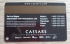 Las Vegas Hilton Casino Connection Slot Card