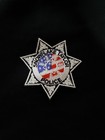 Rare Defunct Snowflake -taylor Arizona Police Patch Htf