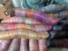 9 9 Oz Amazing Art Rolags  Fiber Art Spinning Felting Spin Free Usa Ship