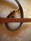Broken Tee Society Golf Belt Green Brown Leather  Size 40 Smathers And Branson 