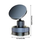 360 Vacuum Strong Magnetic Phone Holder Suction Cup Car Cell Phone Holder Mount