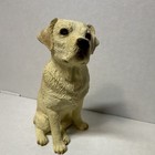 Sandicast Ms118 Yellow Labrador Retriever Resin Figurine Handmade Handpainted