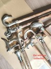 Lot Of 10 Piece Antique Walking Cane Wooden Walking Stick Brass Handle Knob Gift