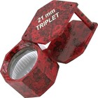 3 10x Jewelers Loupes Red   Brown   1 Jewelry Polishing Cloth