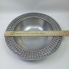 Wilton Armetale Basket Weave Pewter 10 5 Inch Round Serving Bowl