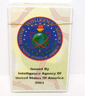 2003 Iraqi Most Wanted Saddam Playing Cards Dia Intelligence Sealed Vintage Deck